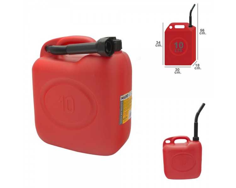 Bidon Gasolina  10 Litros Homologado