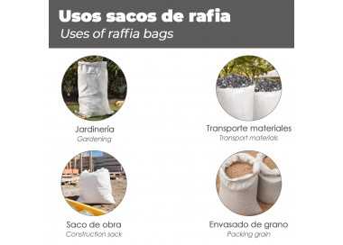 Saco Obra Rafia 50 x  80 Cm
