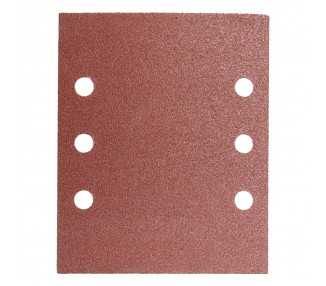 Lija Recambio Con Velcro 114x140 mm. Con Agujeros Grano  80 (10 Piezas)