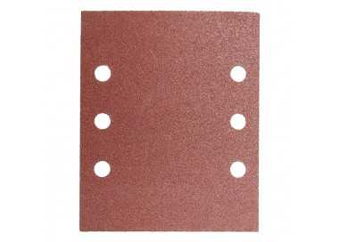Lija Recambio Con Velcro 114x140 mm. Con Agujeros Grano  80 (10 Piezas)