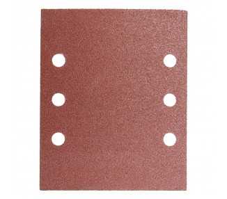 Lija Recambio Con Velcro 114x140 mm. Con Agujeros Grano  120 (10 Piezas)