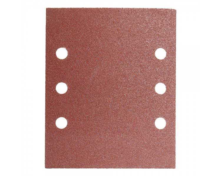 Lija Recambio Con Velcro 114x140 mm. Con Agujeros Grano  120 (10 Piezas)