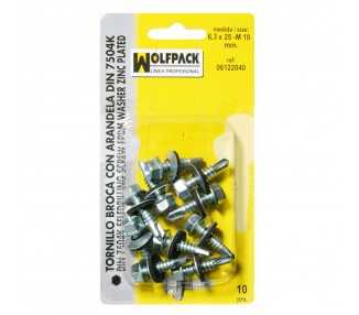 Tornillo Broca 5,5x22-8 mm. (10 Piezas)
