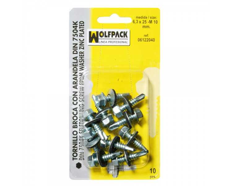 Tornillo Broca 5,5x22-8 mm. (10 Piezas)