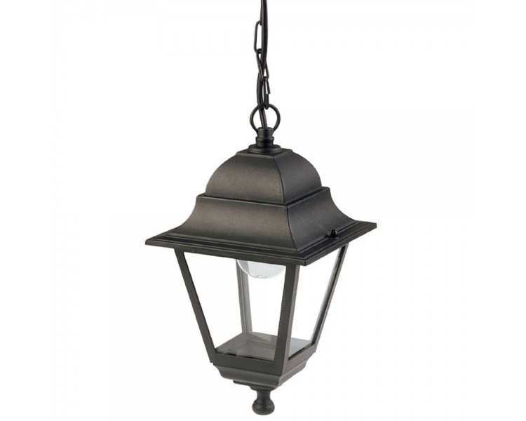 Farol Jardín Suspendido Negro