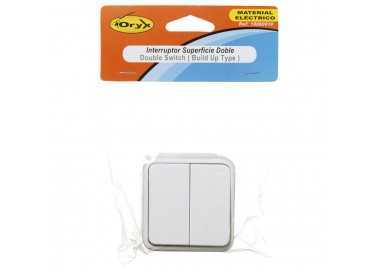 Interruptor Oryx Superficie Doble