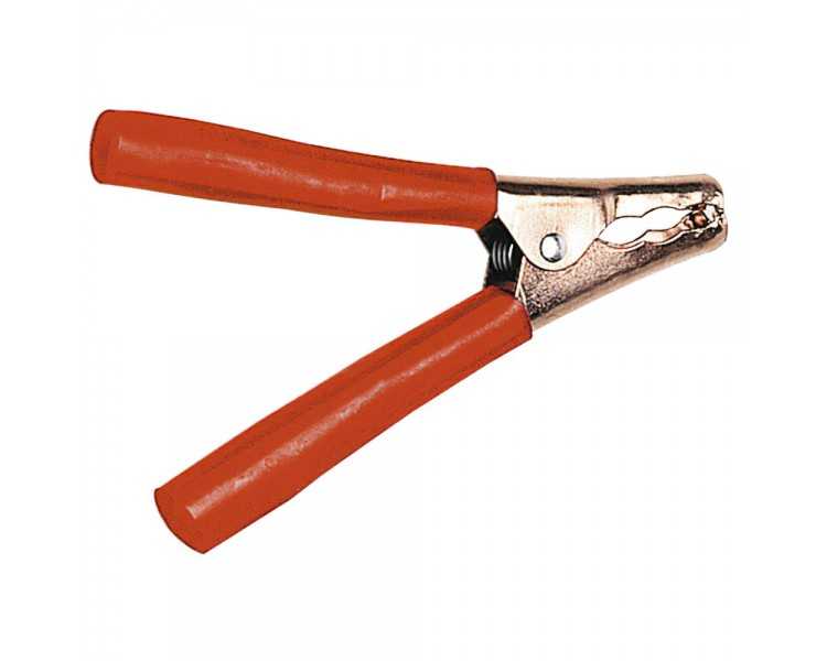 Pinza Bateria 150 Amperios Roja