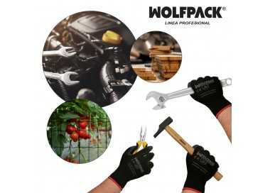Guantes Poliuretano / Poliester Impregnado  7" (Par)