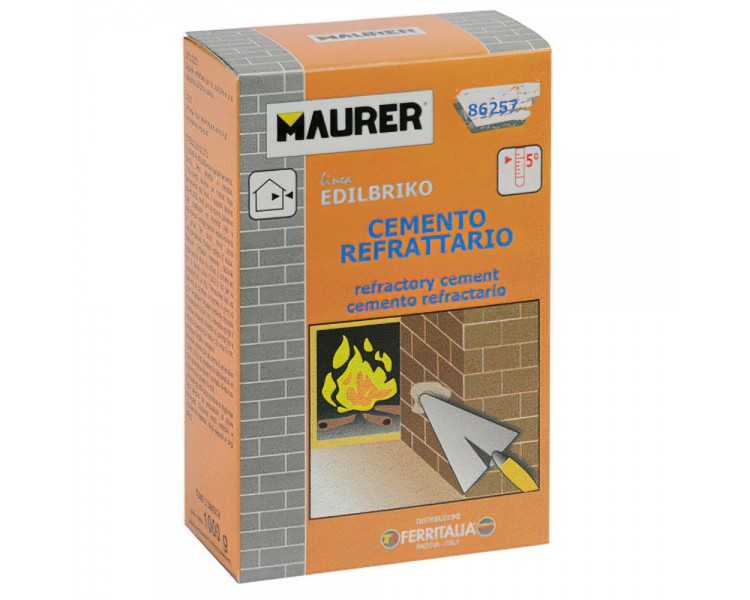 Edil Cemento Refractario Maurer (Caja 1 kg.)