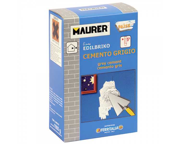 Edil Cemento Gris Maurer (Caja 1 kg.)