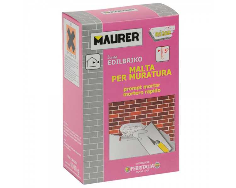 Edil Mortero Rapido Maurer (Caja 1 kg.)