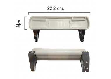 Kit Bisagra Asiento Wc Maurer Caida Amortiguada
