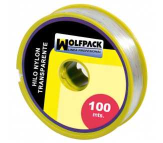 Hilo Nylon Transparente 0.7 mm. Rollo 100 m.