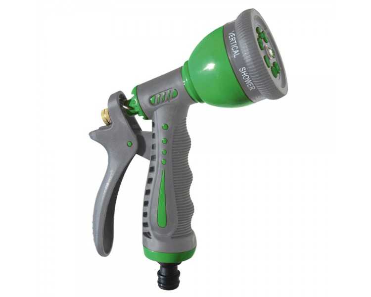 Pistola Riego Manguera Metal Plus 7 Posiciones