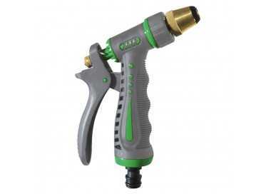 Pistola Riego Manguera Metal Plus Regulable