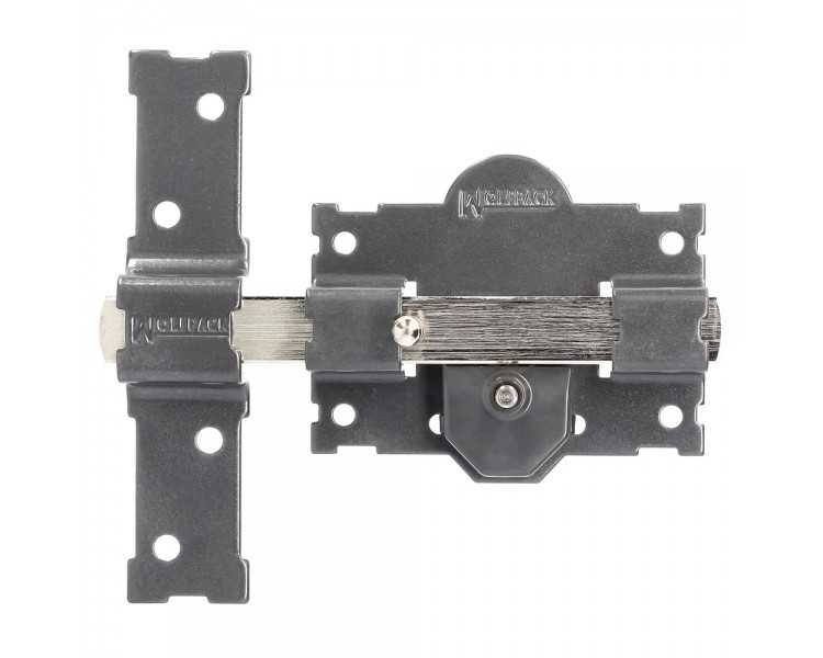 Cerrojo B-1 llave y pulsador pasador de 161mm cilindro redondo de 50mm