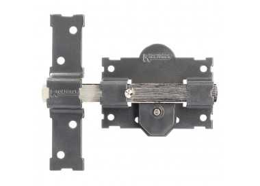 Cerrojo B-1 llave y pulsador pasador de 161mm cilindro redondo de 50mm