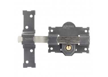 Cerrojo b-2 llave 2 lados pasador de 183mm cilindro redondo de 50mm