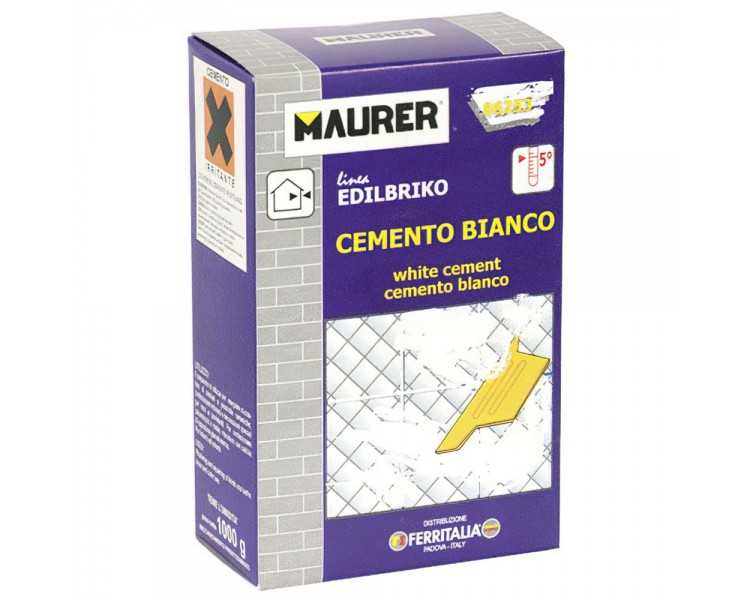 Edil Cemento Blanco Maurer (Caja 5 kg.)