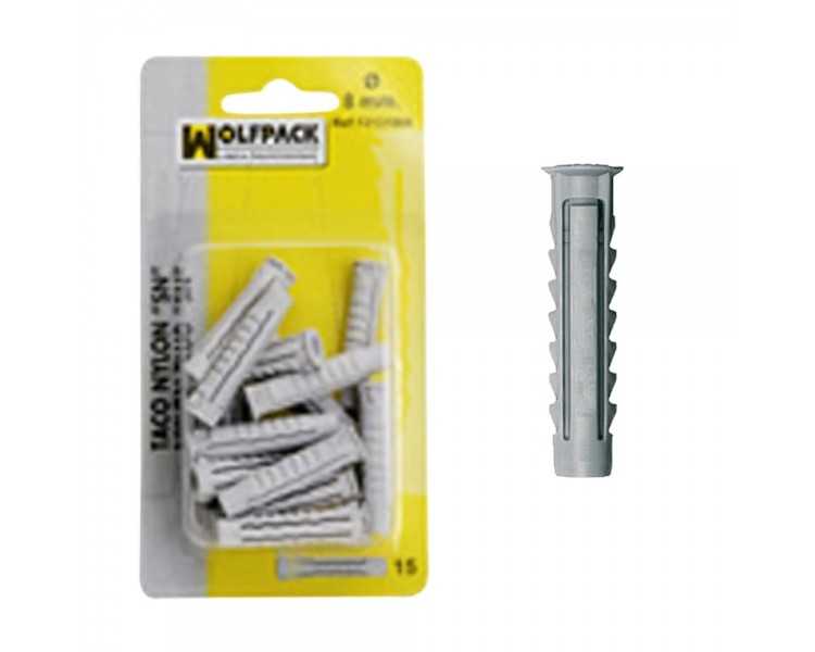 Taco Nylon  SN    10 mm. (10 Piezas)