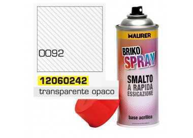 Spray Pintura Transparente Opaco Mate 400 ml.
