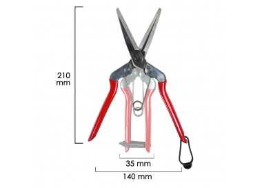 Tijeras Recolectora T 702  210 mm.