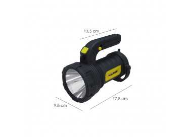 Linterna LED De Mano Multifunción Con Asa A Pilas (3 AA) 200 Lumenes 3 Posiciones