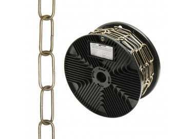 Cadena Decorativa Lisa Cuero 3,4x43 mm. Rollo 20 metros
