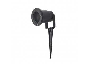 Foco Halógeno IP54 Para Jardín y Exteriores Con Pincho Color Negro