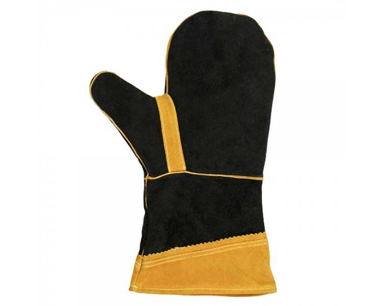 Guante Papillon Barbacoa Piel 34 cm. (1unidad)