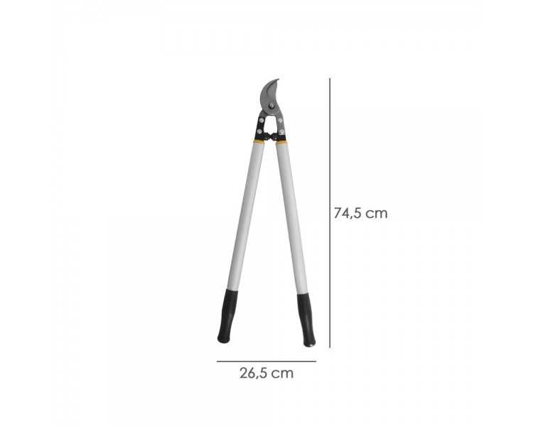 Tijeras Podar 2 Manos Profesional Forja y Alumnio 75 cm.