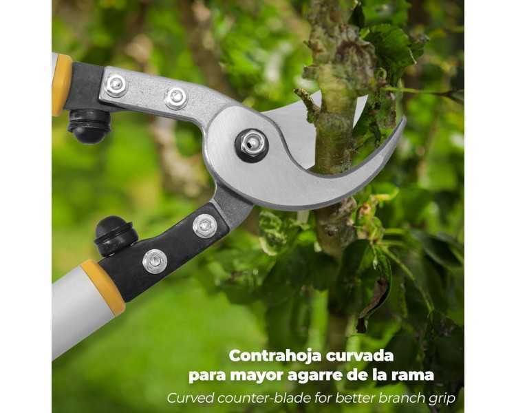 Tijeras Podar 2 Manos Profesional Forja y Alumnio 75 cm.