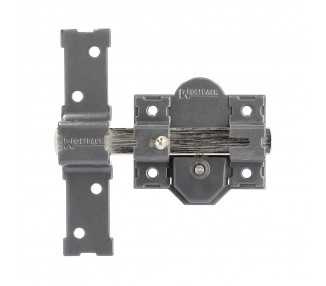 Cerrojo b-5 llave y pulsador pasador de 143mm cilindro redondo de 50mm