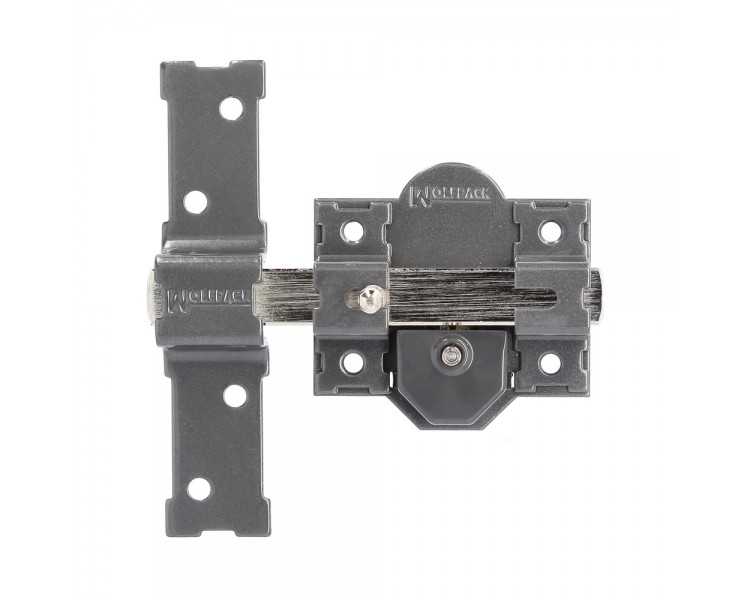 Cerrojo b-5 llave y pulsador pasador de 143mm cilindro redondo de 50mm