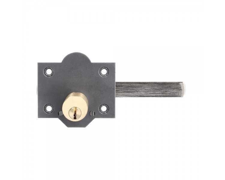 Cerrojo b-6 llave 2 lados de 165mm cilindro redondo de 50mm
