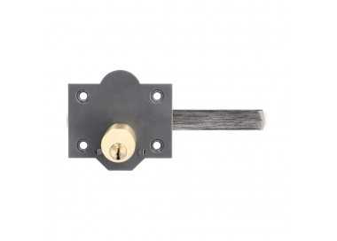 Cerrojo b-6 llave 2 lados de 165mm cilindro redondo de 50mm