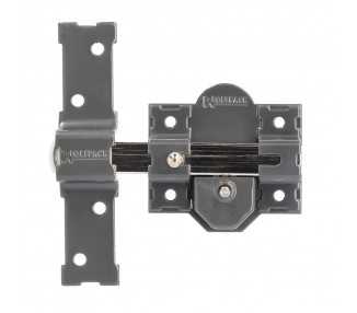 Cerrojo b-7 llave y pulsador pasador de 143mm cilindro de pera de 50mm