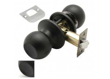 Pomo Puerta Wolfpack Sencillo Negro Para Pasillo