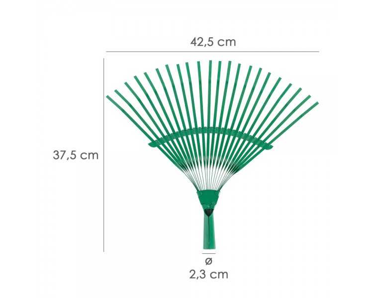 Rastrillo Jardin Fijo Papillon