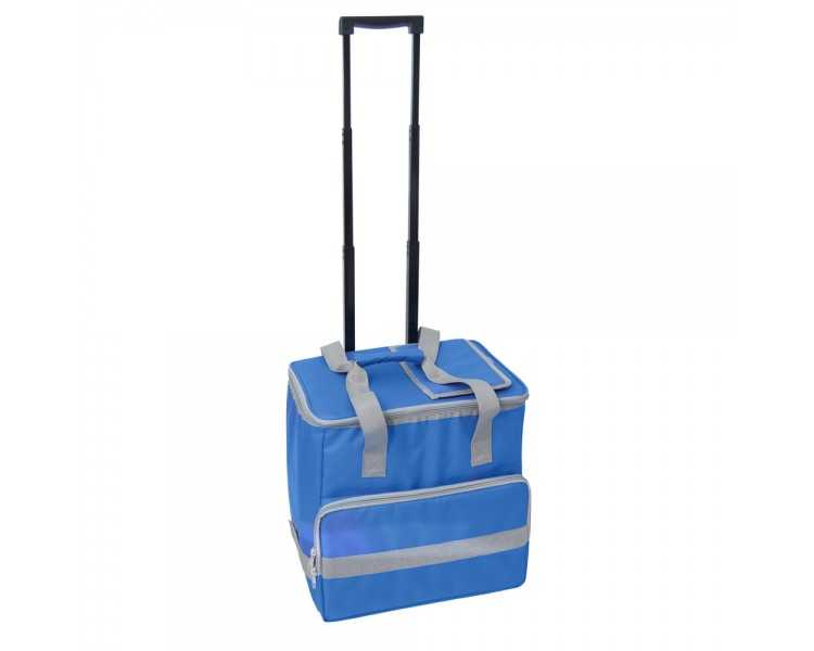 Nevera Bolsa Termica 38 Litros Azul Trolley