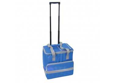 Nevera Bolsa Termica 38 Litros Azul Trolley