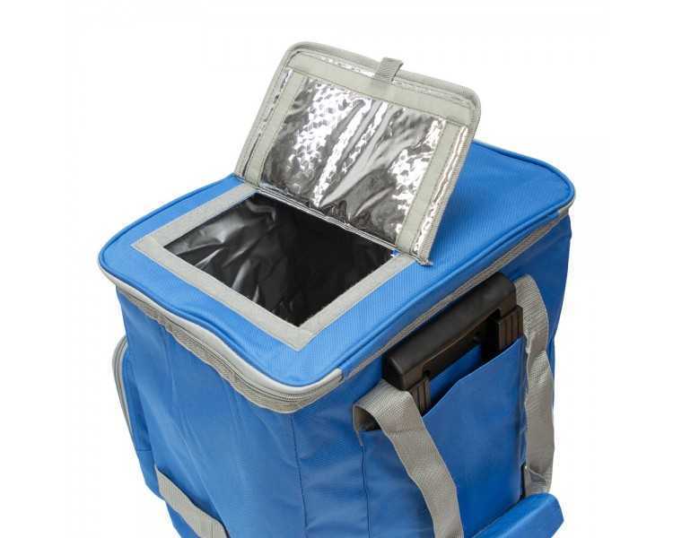 Nevera Bolsa Termica 38 Litros Azul Trolley