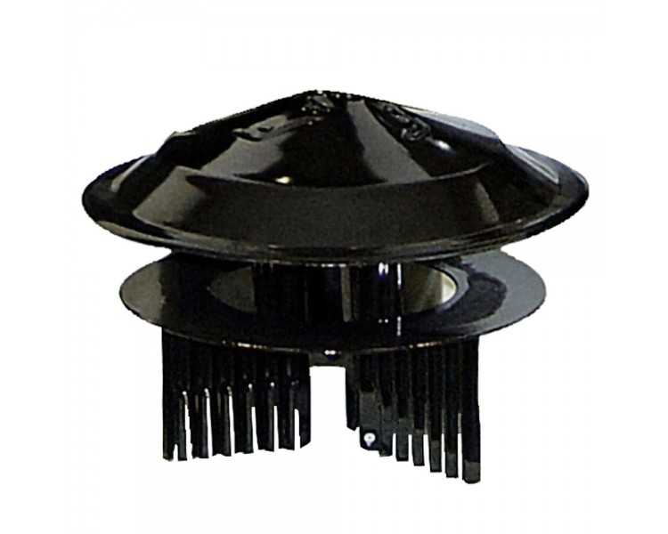 Sombrero Color Negro Universal Para Estufa de Ø 80 a Ø 150 mm.