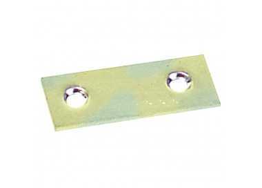 Placa Wolfpack Bicromatado  40x18 mm