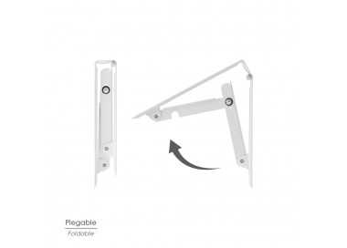 Palomilla Wolfpack Abatible Blanca 200 mm.