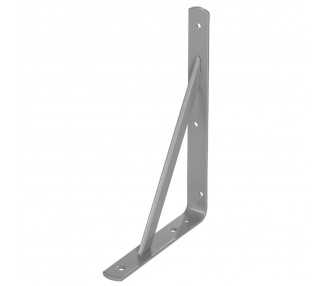 Palomilla Wolfpack Con Refuerzo Gris 500x330 mm.