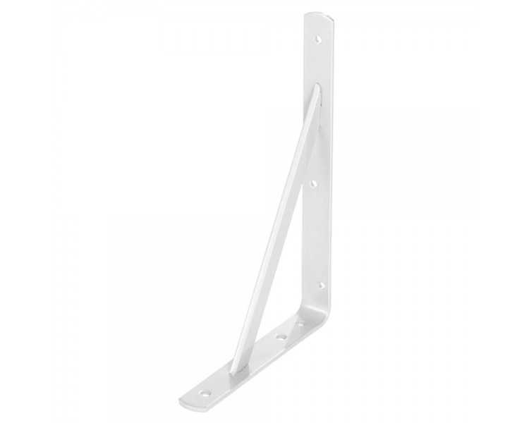 Palomilla Wolfpack Con Refuerzo Blanco 400x270 mm.