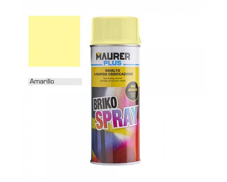 Spray Pintura Amarillo Claro Trafico 400 ml.
