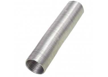 Tubo Aluminio Compacto Gris Ø 100 mm. / 5 metros
