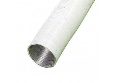 Tubo Aluminio Compacto Blanco Ø 110 mm. / 5 metros